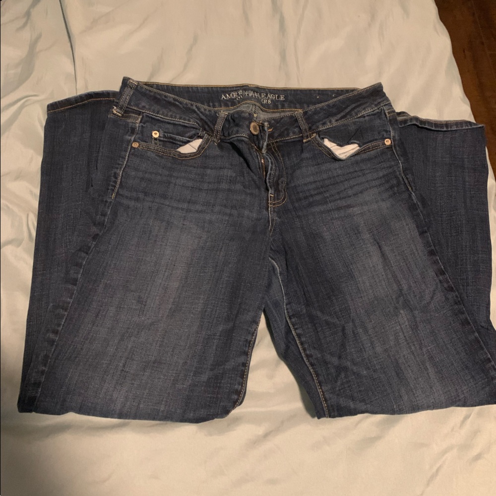 AEO Boyfriend Flare Jeans